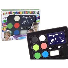 Laste näovärvid Kids Makeup Kit DIY Face Painting Stencils цена и информация | Косметика для мам и детей | hansapost.ee