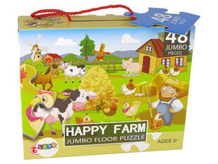 Пазл для детей Животные на ферме 48 деталей цена и информация | Пазлы | hansapost.ee