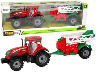 Punase pihustiga põllutraktor цена и информация | Игрушки для мальчиков | hansapost.ee