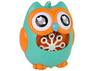 Машина для мыльных пузырей Owl Sound Mint цена и информация | Lean Toys Товары для детей и младенцев | hansapost.ee