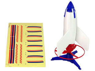 Ракетная установка Летающее зарядное устройство Белый 21 см цена и информация | Игрушки для мальчиков | hansapost.ee