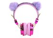 Wired headphones in shades of pink, adjustable ears, microphone hind ja info | Kõrvaklapid | hansapost.ee