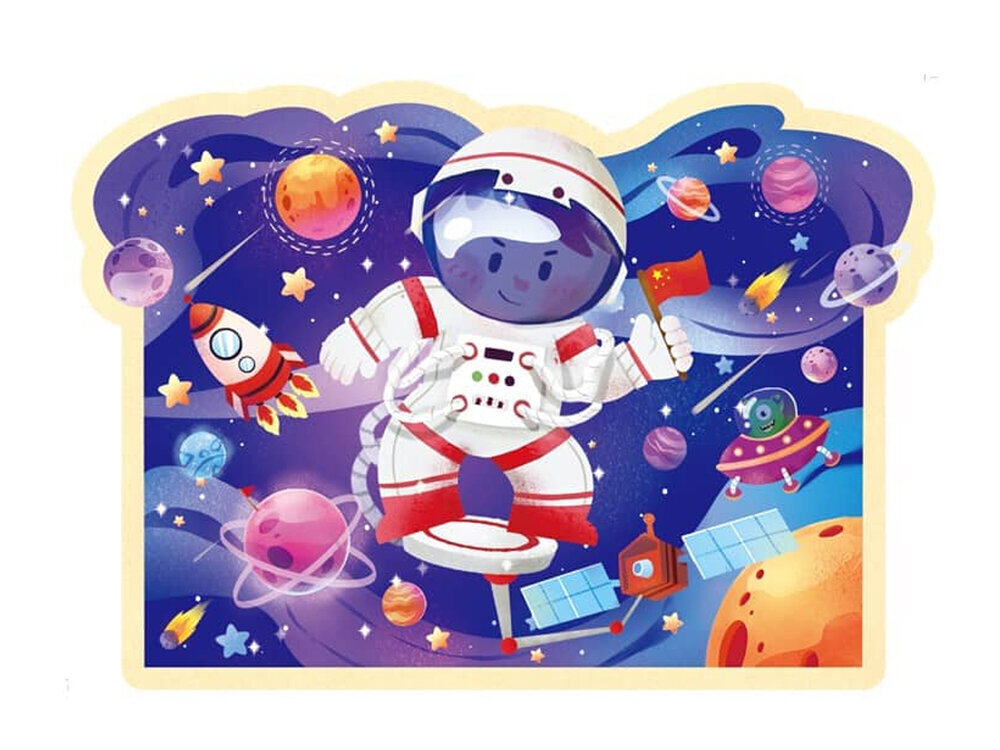 Pusle kosmosetorus hind ja info | Pusled lastele ja täiskasvanutele | hansapost.ee