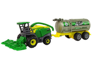 Пластиковая сельскохозяйственная техника Зеленый Желтый цена и информация | Игрушки для мальчиков | hansapost.ee