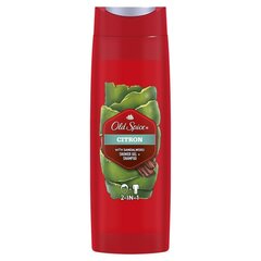 Vannigeel Citron 2in1 Old Spice (400 ml) hind ja info | Dušigeelid, õlid | hansapost.ee