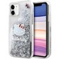 Hello Kitty Liquid Glitter Charms Kitty Head Case цена и информация | Telefonide kaitsekaaned ja -ümbrised | hansapost.ee