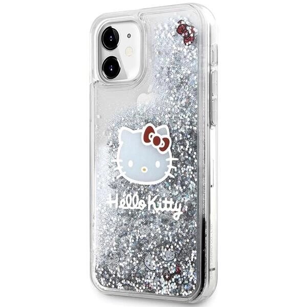 Hello Kitty Liquid Glitter Charms Kitty Head Case цена и информация | Telefonide kaitsekaaned ja -ümbrised | hansapost.ee