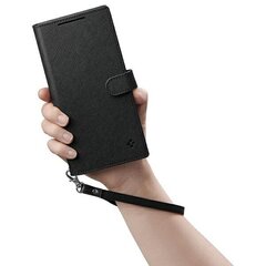 Spigen Wallet "S" Plus Sam S24 Ultra S928 czarny|black ACS07308 цена и информация | Чехлы для телефонов | hansapost.ee
