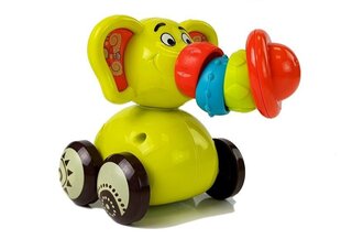 Mänguauto elevantauto lapsele, liikuv trompet hind ja info | Beebide mänguasjad | hansapost.ee