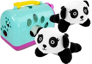Panda transportkastiga hind ja info |  Pehmed mänguasjad ja kaisukad | hansapost.ee