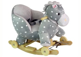 Лошадь-качалка 2 в 1 Ride On Blue в горошек цена и информация | Игрушки для малышей | hansapost.ee