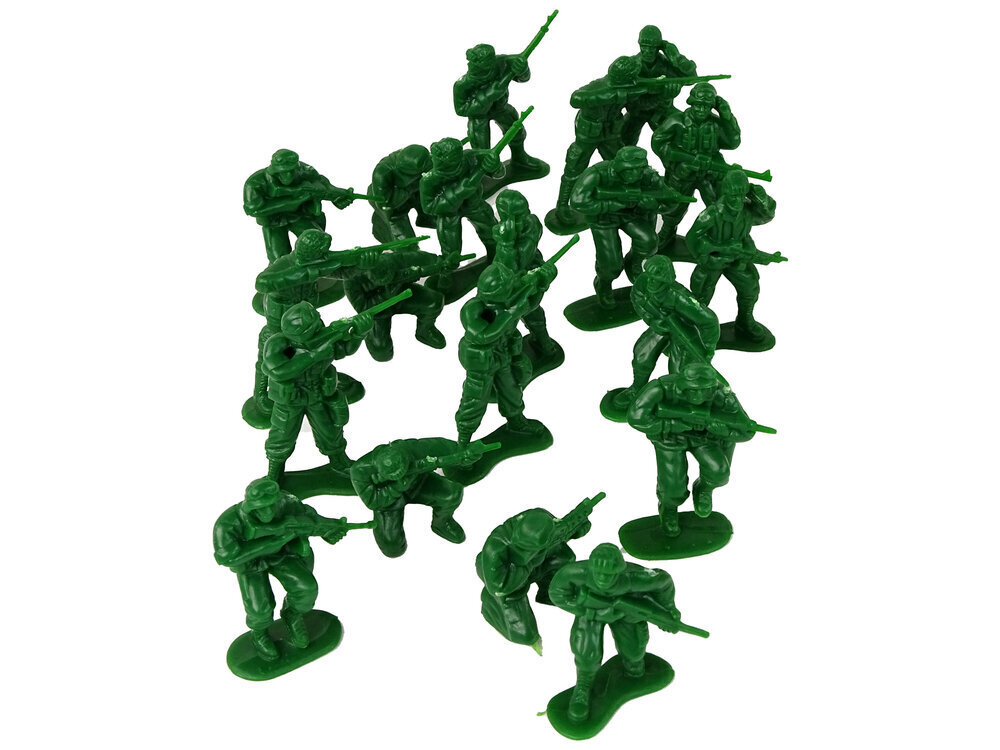Sõjaväekomplekt Soldiers Green 40 tk. hind ja info | Mänguasjad poistele | hansapost.ee