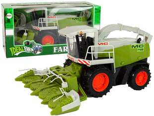Движущиеся части зеленого зерноуборочного комбайна, большие MC 7166 цена и информация | Игрушки для мальчиков | hansapost.ee