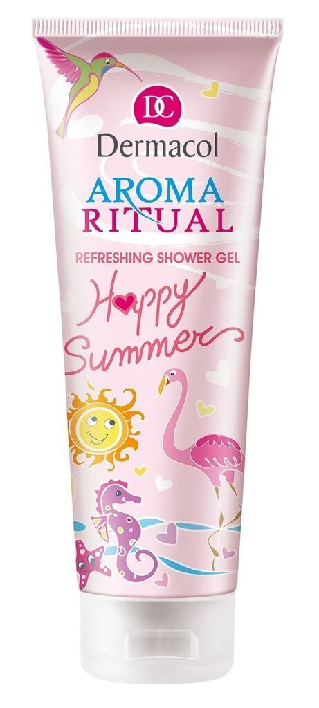 Dermacol Aroma Ritual Happy Summer dušigeel lastele 250 ml цена и информация | Dušigeelid, õlid | hansapost.ee