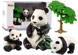 Набор фигурок "Животные" Панда ест с детенышами цена и информация | Игрушки для девочек | hansapost.ee