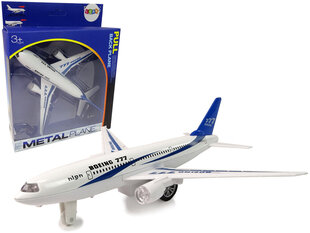 Valge tõukejõuga reisilennuki Boeing 777 hind ja info | Lean Toys Lastekaubad ja beebikaubad | hansapost.ee