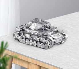 Metallist konstruktor 3D mudel Tank Piececool, 168 tk цена и информация | Конструкторы и кубики | hansapost.ee