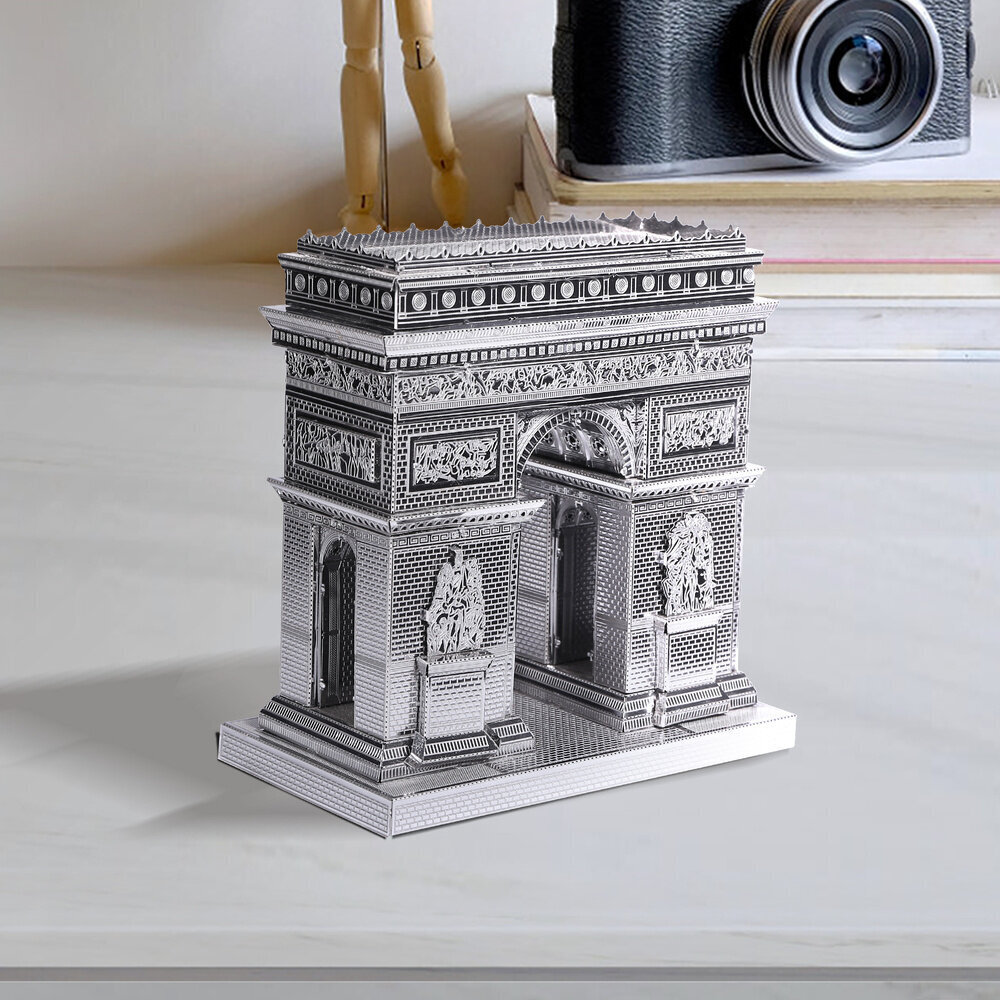Metallist konstruktor 3D mudel Arc de Triomphe Piececool, 41 tk цена и информация | Klotsid ja konstruktorid | hansapost.ee