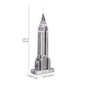 Metallist konstruktor 3D mudel Empire State Building Piececool, 21 tk цена и информация | Klotsid ja konstruktorid | hansapost.ee