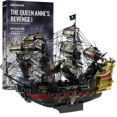 Metallist pusle – konstruktor Piececool Queen Anne's Revenge 3D hind ja info | Klotsid ja konstruktorid | hansapost.ee