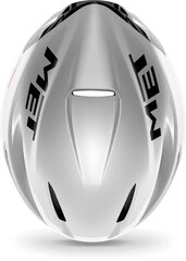Велосипедный шлем Met Manta, 56-58 см, белый цвет цена и информация | Шлемы | hansapost.ee