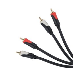 2RCA-2RCA CABLE 10,0M Audio Cabletech Main Edition цена и информация | Кабели и провода | hansapost.ee