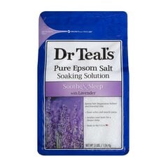Соль для ванны Teal's Soothe & Sleep с лавандой 1,36 кг цена и информация | Dr Teal's Духи, косметика | hansapost.ee