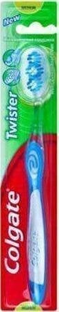 Hambahari Colgate Twister Medium Toothbrush, 1 tk. hind ja info | Hambaharjad, hampapastad ja suuloputusvedelikud | hansapost.ee