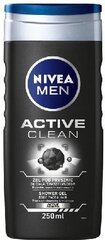Гель для душа для мужчин Nivea Active Clean, 250 мл цена и информация | Масла, гели для душа | hansapost.ee