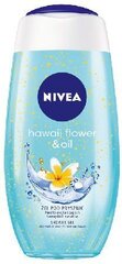 Гель для душа Nivea Hawaii Flower&Oil, 250мл цена и информация | Масла, гели для душа | hansapost.ee