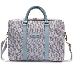 Guess Torba GUCB15HGCFSEB 16" niebieski|blue GCube Stripes GUCB15HGCFSEB цена и информация | Рюкзаки, сумки, чехлы для компьютеров | hansapost.ee