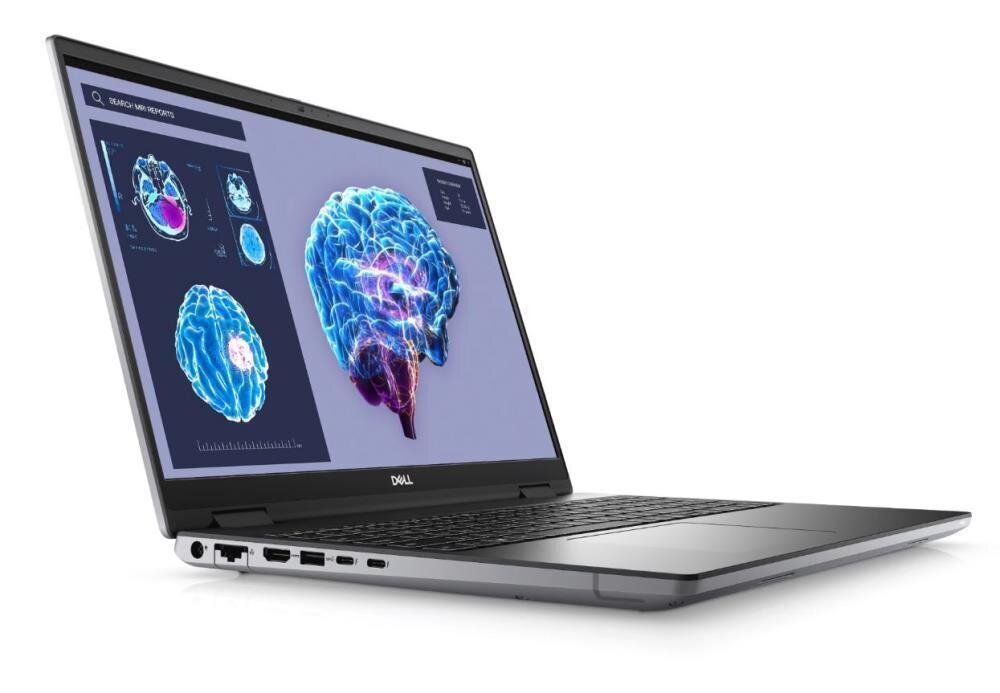 Notebook|DELL|Precision|7680|CPU Core i7|i7-13850HX|2100 MHz|CPU features vPro|16&quot;|1920x1200|RAM 32GB|DDR5|5600 MHz|SSD 1TB|NVIDIA RTX 3500 Ada|12GB|ENG|Card Reader SD|Smart Card Reader|Windows 11 Pro|2.6 kg|N008P7680EMEA_VP hind ja info | Sülearvutid | hansapost.ee