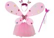 Fairy Costume Butterfly Disguise Outfit Pink Wings цена и информация | Kostüümid ja maskid | hansapost.ee