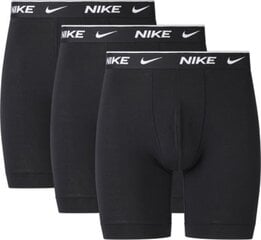 Nike мужские боксеры EVERYDAY COTTON STRETCH BRIEF LONG 3шт, черные цена и информация | Нижнее белье для мужчин | hansapost.ee