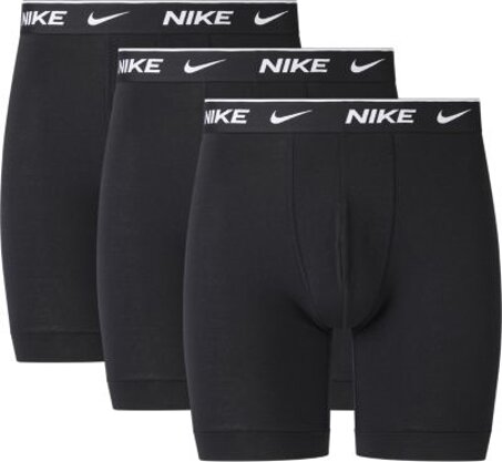 Nike meeste bokserid EVERYDAY COTTON STRETCH BRIEF LONG 3pk, must hind ja info | Aluspesu meestele | hansapost.ee