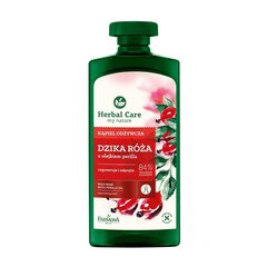 Vanniõli-vaht Farmona Herbal Care Metsik roos 500 ml цена и информация | Масла, гели для душа | hansapost.ee