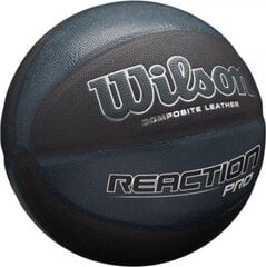 Баскетбольный мяч Wilson Reaction Pro Shadow, размер 7 цена и информация | Баскетбольные мячи | hansapost.ee