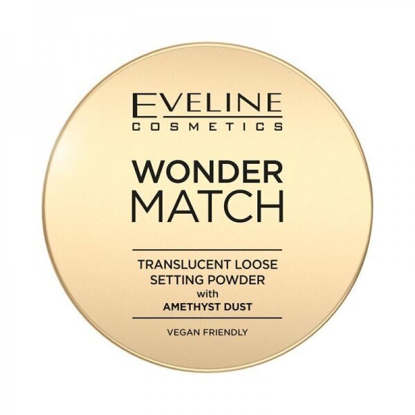 Puuder Eveline Cosmetics Wonder Match Translucent 6g цена и информация | Jumestuskreemid ja puudrid | hansapost.ee