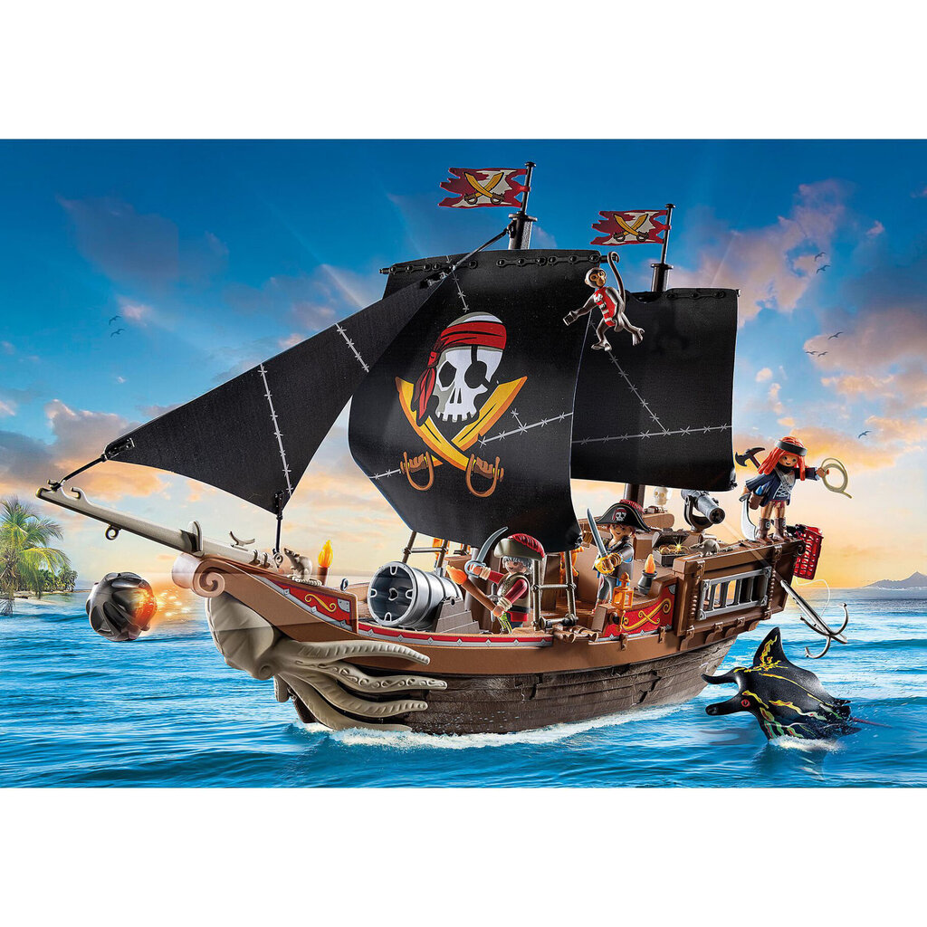 71530 Playmobil® Pirates, piraadilaev цена и информация | Klotsid ja konstruktorid | hansapost.ee