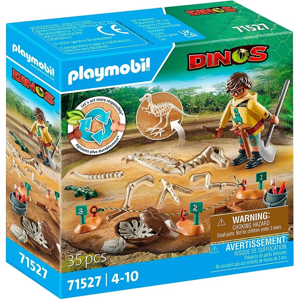 71527 Playmobil® Dinos, dinosauruste kaevamise komplekt hind ja info | Klotsid ja konstruktorid | hansapost.ee