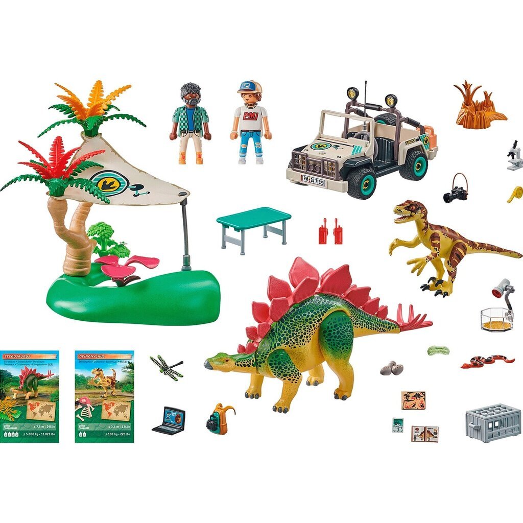 71523 playmobil® Dinos, dinosauruste laager цена и информация | Klotsid ja konstruktorid | hansapost.ee