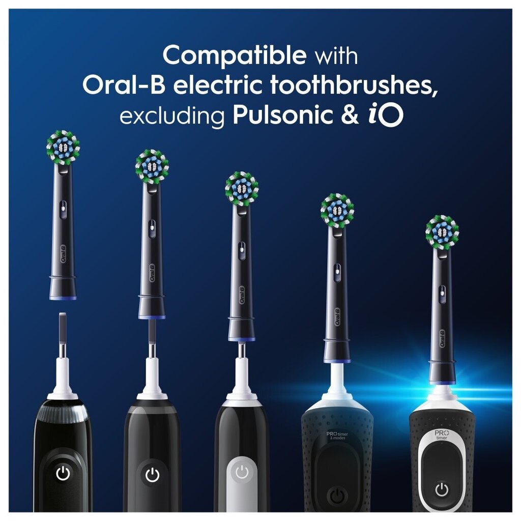 Oral-B EB50-2 Cross Action Pro Black hind ja info | Elektriliste hambaharjade otsikud | hansapost.ee