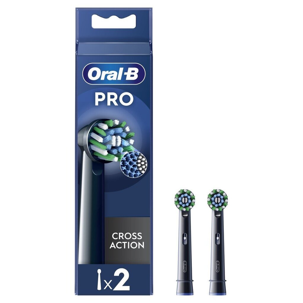 Oral-B EB50-2 Cross Action Pro Black hind ja info | Elektriliste hambaharjade otsikud | hansapost.ee