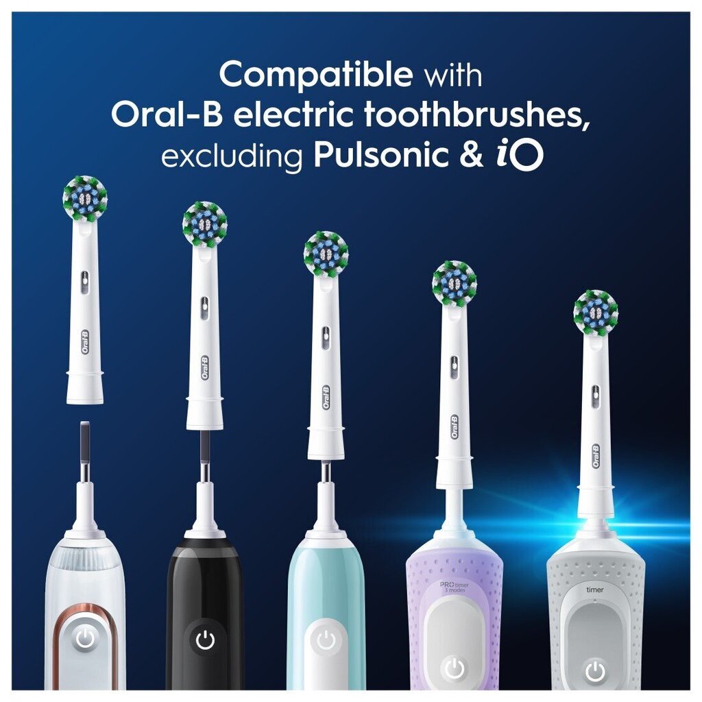 Oral-B EB50-4 Cross Action Pro цена и информация | Elektriliste hambaharjade otsikud | hansapost.ee