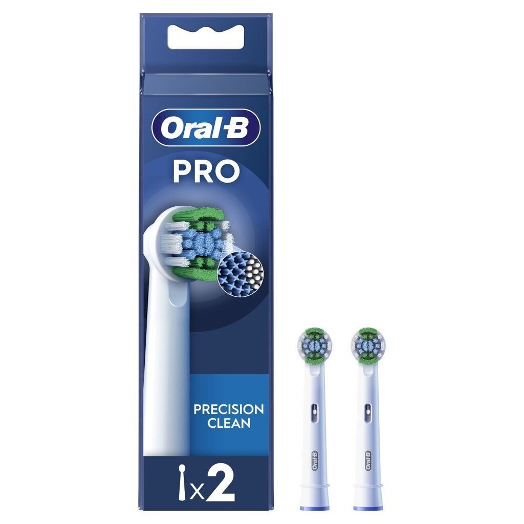 Oral-B EB20-2 Precision Clean Pro цена и информация | Elektriliste hambaharjade otsikud | hansapost.ee