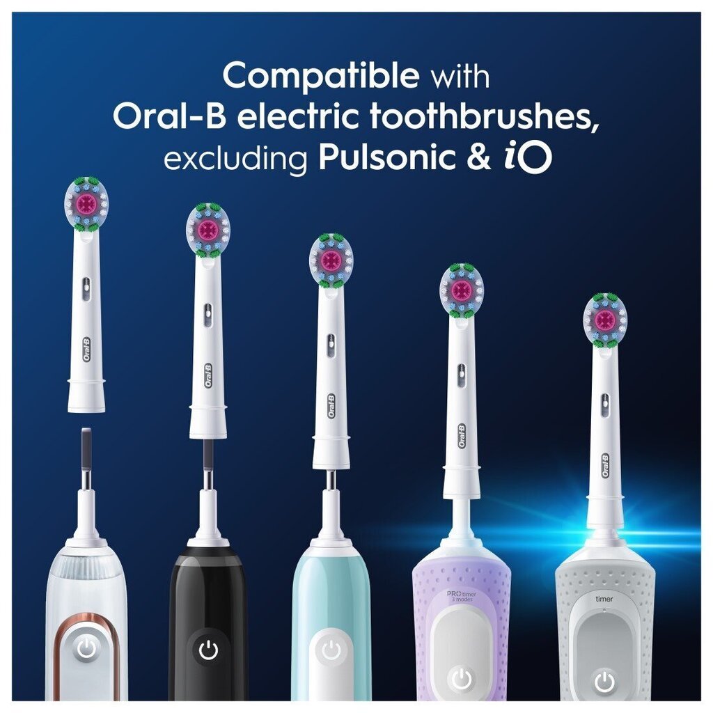 Oral-B EB18-4 3D White Pro цена и информация | Elektriliste hambaharjade otsikud | hansapost.ee