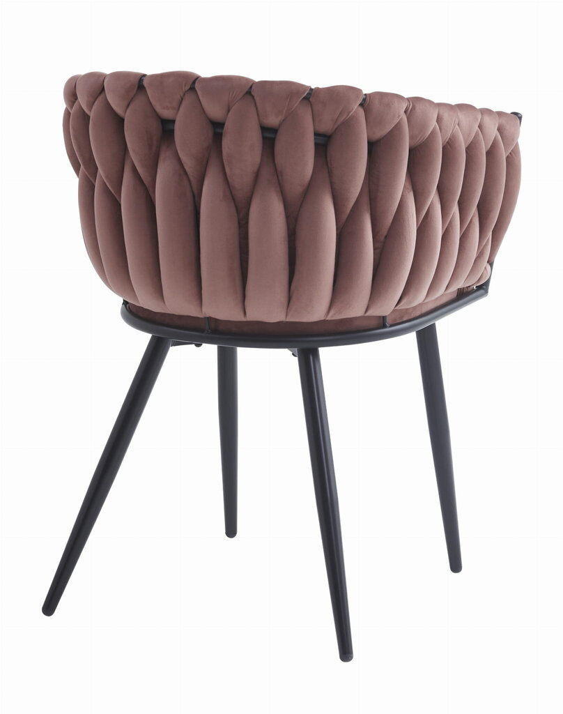 2-toolide komplekt Leobert Orion, must/roosa цена и информация | Köögitoolid, söögitoolid | hansapost.ee