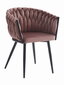 2-toolide komplekt Leobert Orion, must/roosa hind ja info | Köögitoolid, söögitoolid | hansapost.ee