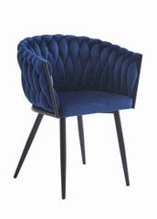 Набор из 2-х стульев Leobert Orion, черный/синий цена и информация | Стулья для кухни и столовой | hansapost.ee