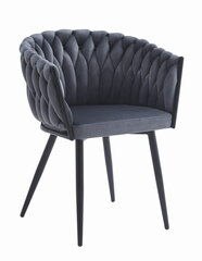 Набор из 2-х стульев Leobert Orion, черный/синий цена и информация | Стулья для кухни и столовой | hansapost.ee